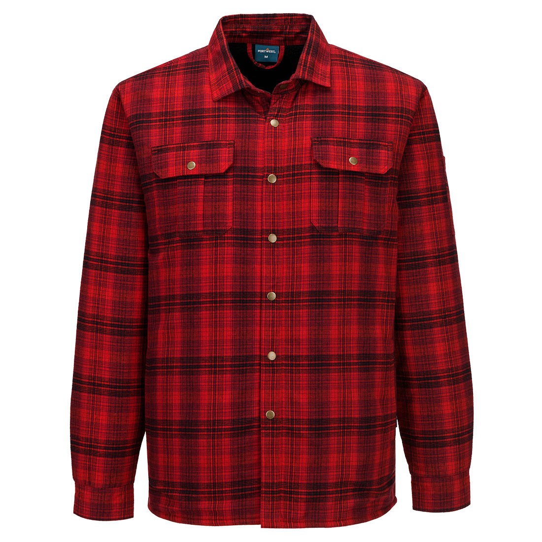 KA313 Sherpa Lined Check Shirt