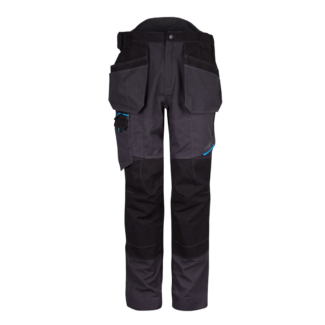 T702 Slim Fit Holster Trousers - Metal Grey
