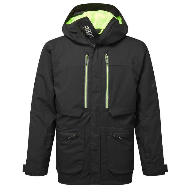 EV461 Winter insulated parka jacket - Black