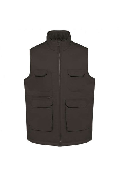 Unisex Padded Multi-Pocket Polycotton Vest
