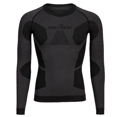 B173 Dynamic Air Baselayer Top Charcoal
