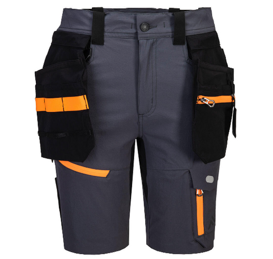 Lightweight Detachable Holster Shorts - Metal Grey