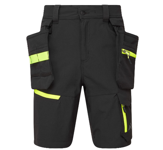 Lightweight Detachable Holster Shorts - Black