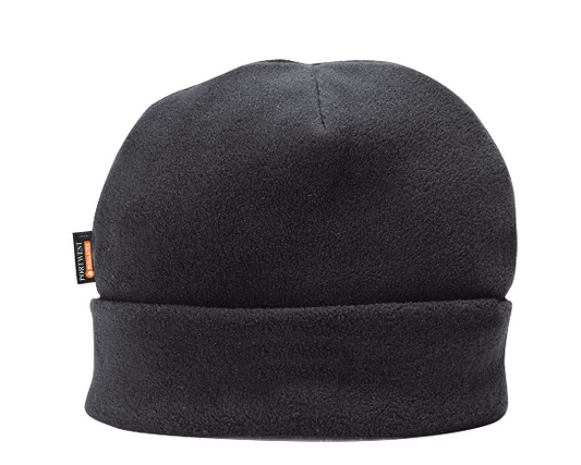 Insulated Fleece Beanie - Black