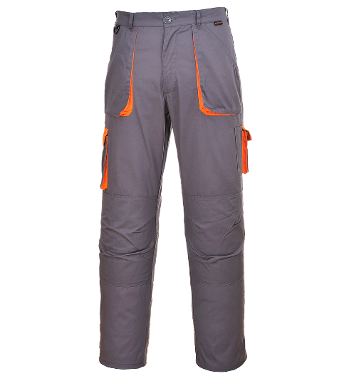 Portwest Texo Contrast Trousers - Grey