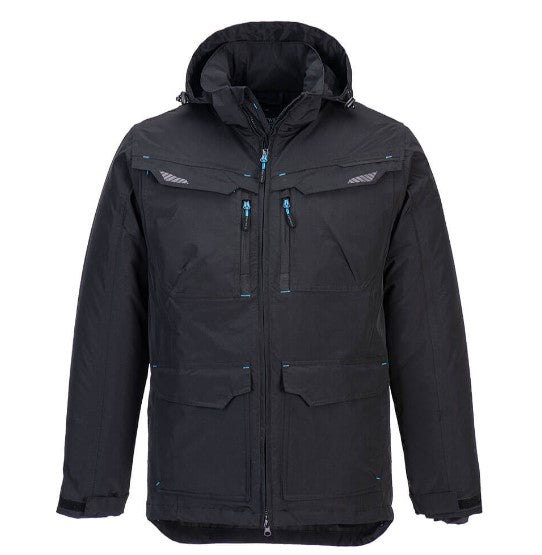 T740 Waterproof Winter Work Jacket – Black