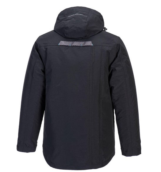 T740 Waterproof Winter Work Jacket – Black