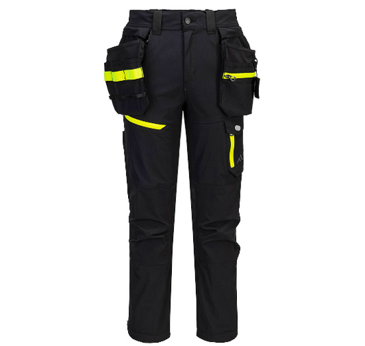 Lightweight Detachable Holster Trousers - Black