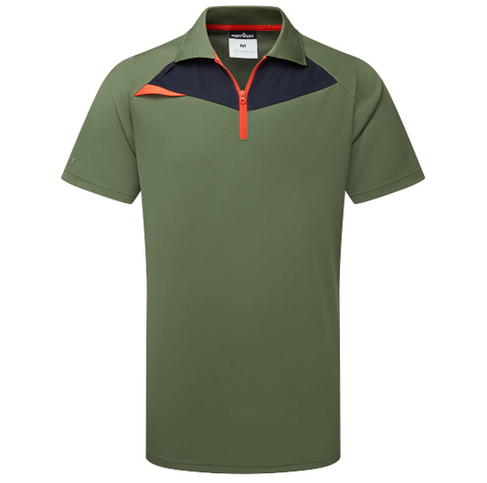 Polo Shirt S/S - Moss Green