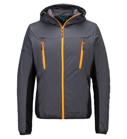 EV470 Insulated Hybrid Work Jacket - Metal Grey