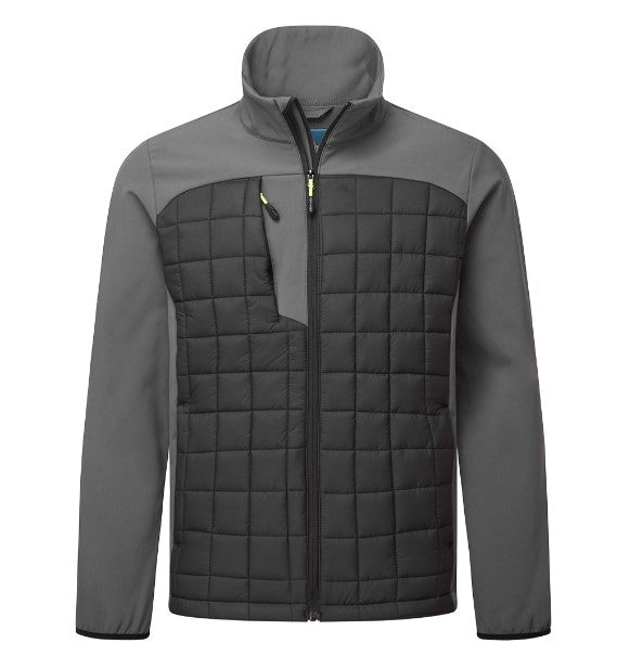 PW328 Hybrid Insulated Work Jacket - Zoom Grey