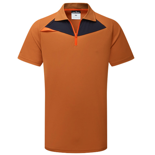 Polo Shirt S/S - Rust