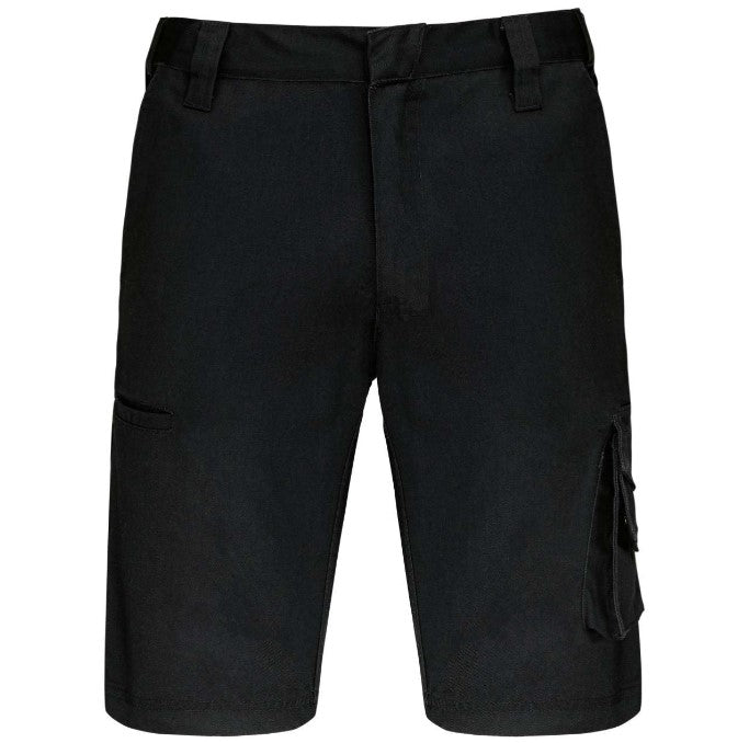 WK763 Multipocket Workwear Bermuda Shorts