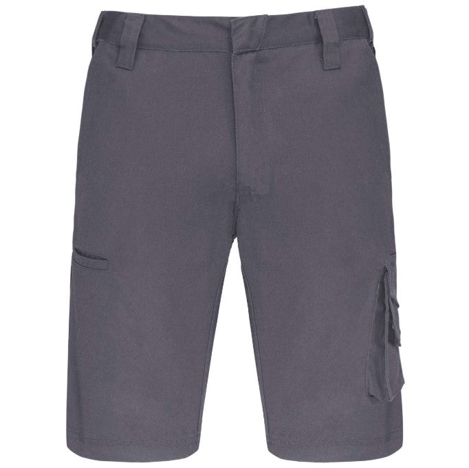 WK763 Multipocket Workwear Bermuda Shorts