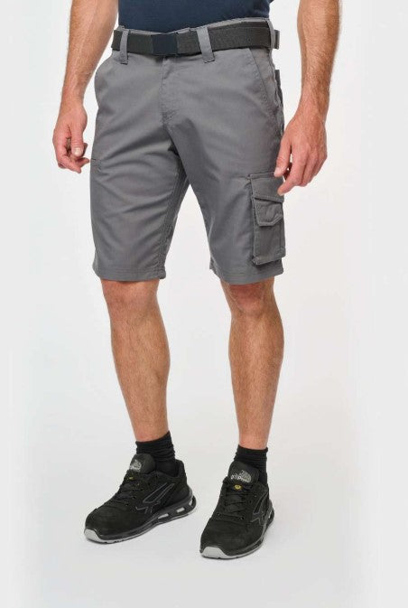 WK763 Multipocket Workwear Bermuda Shorts