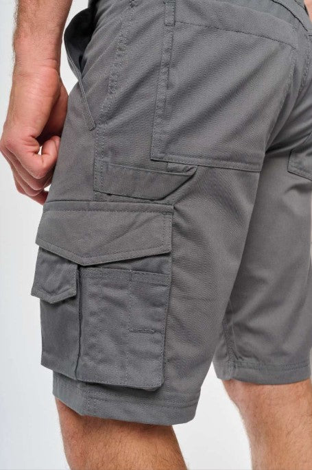 WK763 Multipocket Workwear Bermuda Shorts
