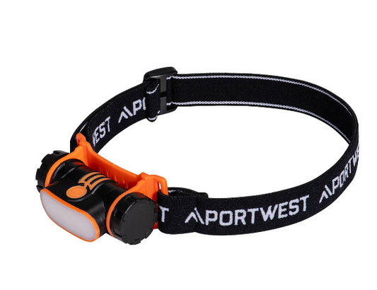 USB Rechargeable LED Head Light Black