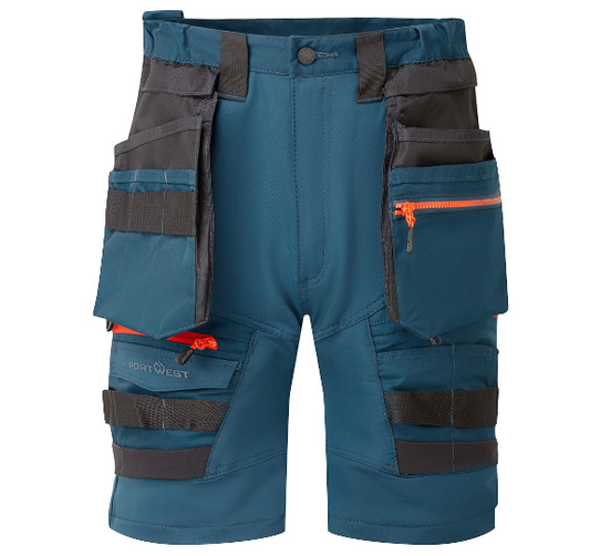 Detachable Holster Pocket Shorts - Metro Blue