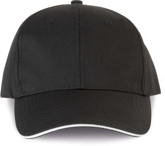 OEKOTEX Certified 6-Panel Cap with Sandwich Peak