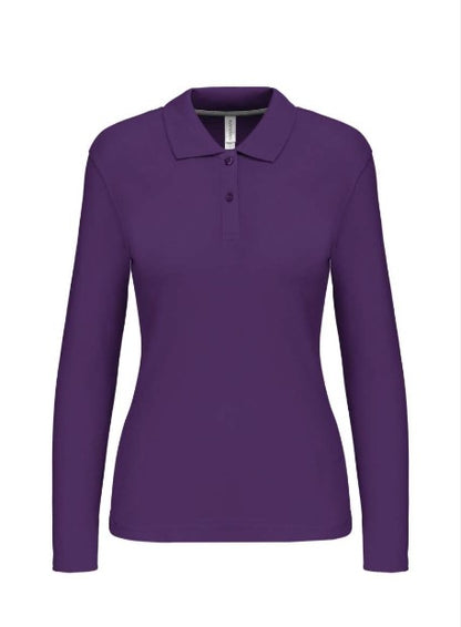 Ladies' Long Sleeve Piqué Polo Shirt