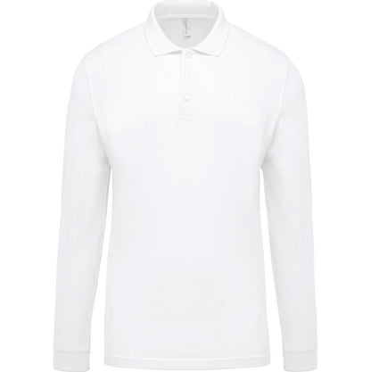 Men's Long Sleeve Piqué Polo Shirt