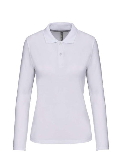 Ladies' Long Sleeve Piqué Polo Shirt