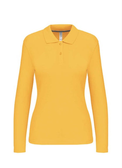 Ladies' Long Sleeve Piqué Polo Shirt