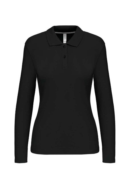 Ladies' Long Sleeve Piqué Polo Shirt