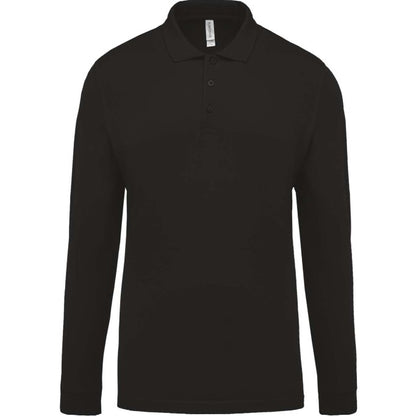 Men's Long Sleeve Piqué Polo Shirt