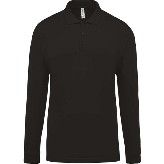 Men's Long Sleeve Piqué Polo Shirt
