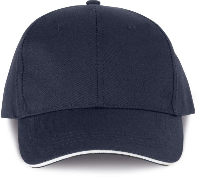 OEKOTEX Certified 6-Panel Cap with Sandwich Peak - WKP145
