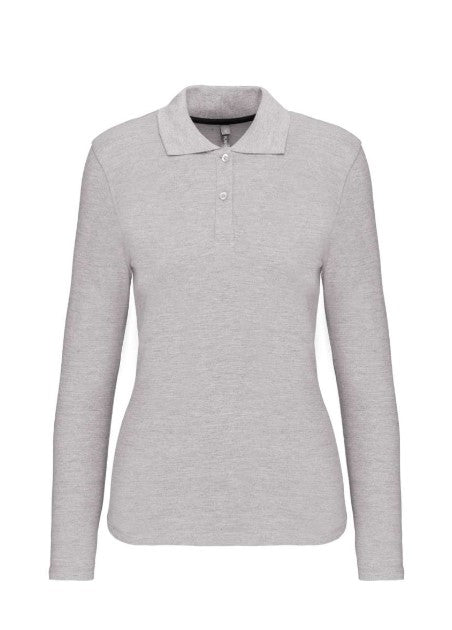 Ladies' Long Sleeve Piqué Polo Shirt