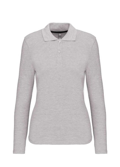 Ladies' Long Sleeve Piqué Polo Shirt