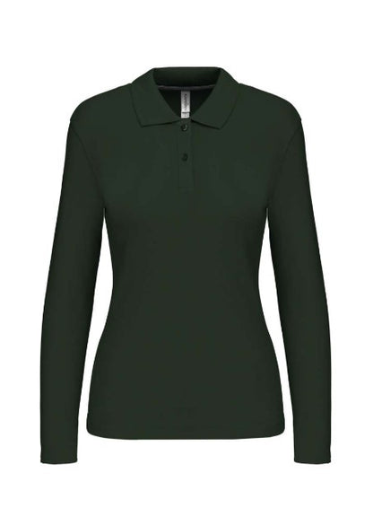 Ladies' Long Sleeve Piqué Polo Shirt