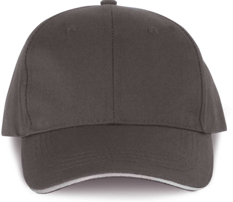 OEKOTEX Certified 6-Panel Cap with Sandwich Peak - WKP145