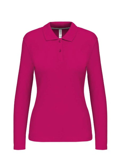 Ladies' Long Sleeve Piqué Polo Shirt