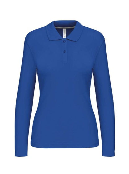 Ladies' Long Sleeve Piqué Polo Shirt