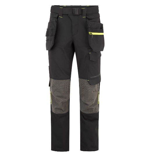 EV447 Water Repellent Holster Trousers - Black