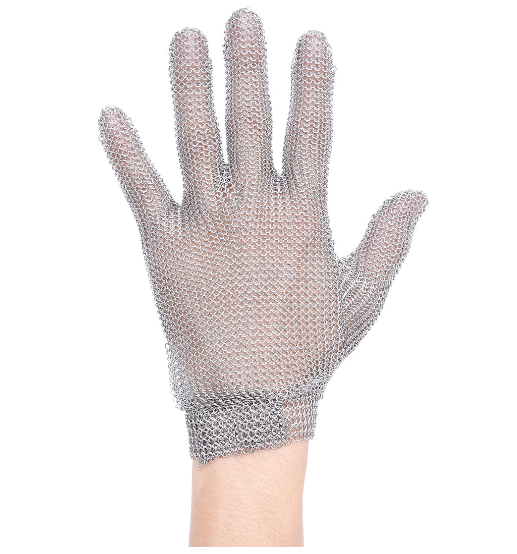 Chainmail Glove Silver
