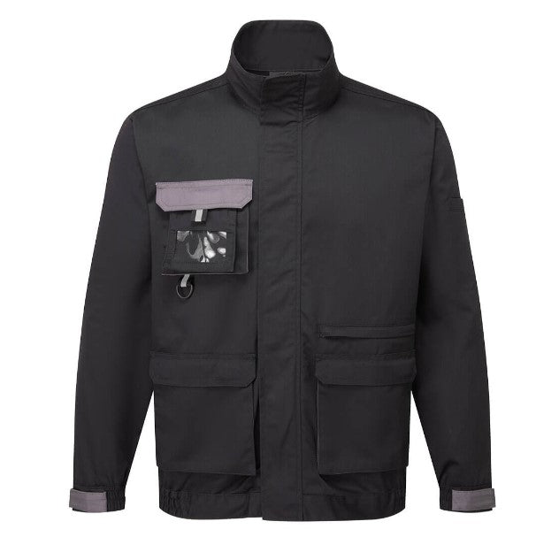 TX10 Texo Contrast Work Jacket – Black