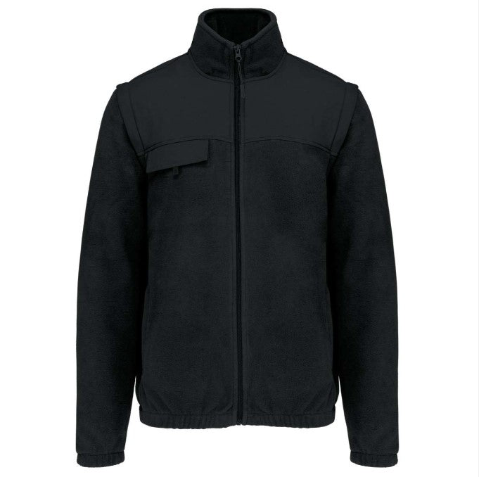 WK9105 2-in-1 Fleece Jacket with Removable Sleeves
