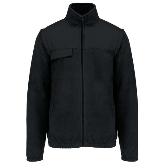 2-in-1 Fleece Jacket with Removable Sleeves
