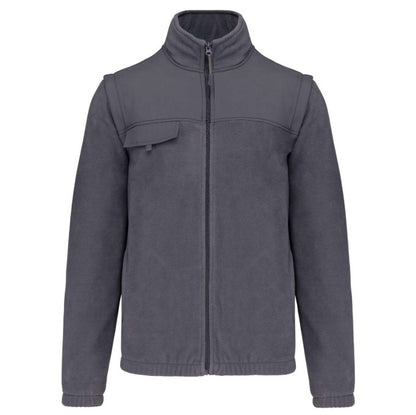 2-in-1 Fleece Jacket with Removable Sleeves
