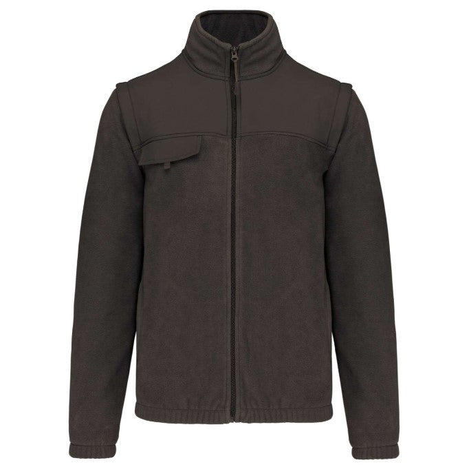 WK9105 2-in-1 Fleece Jacket with Removable Sleeves