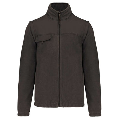 2-in-1 Fleece Jacket with Removable Sleeves