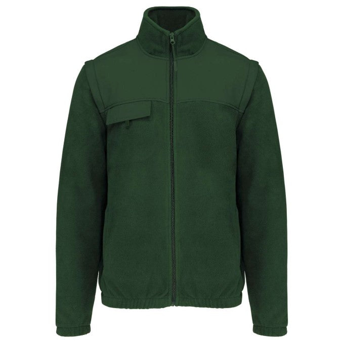 WK9105 2-in-1 Fleece Jacket with Removable Sleeves