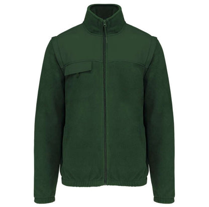 2-in-1 Fleece Jacket with Removable Sleeves
