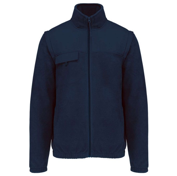 WK9105 2-in-1 Fleece Jacket with Removable Sleeves