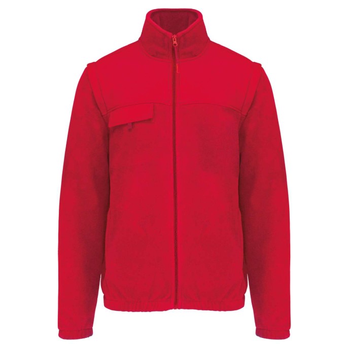 2-in-1 Fleece Jacket with Removable Sleeves
