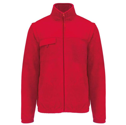 2-in-1 Fleece Jacket with Removable Sleeves